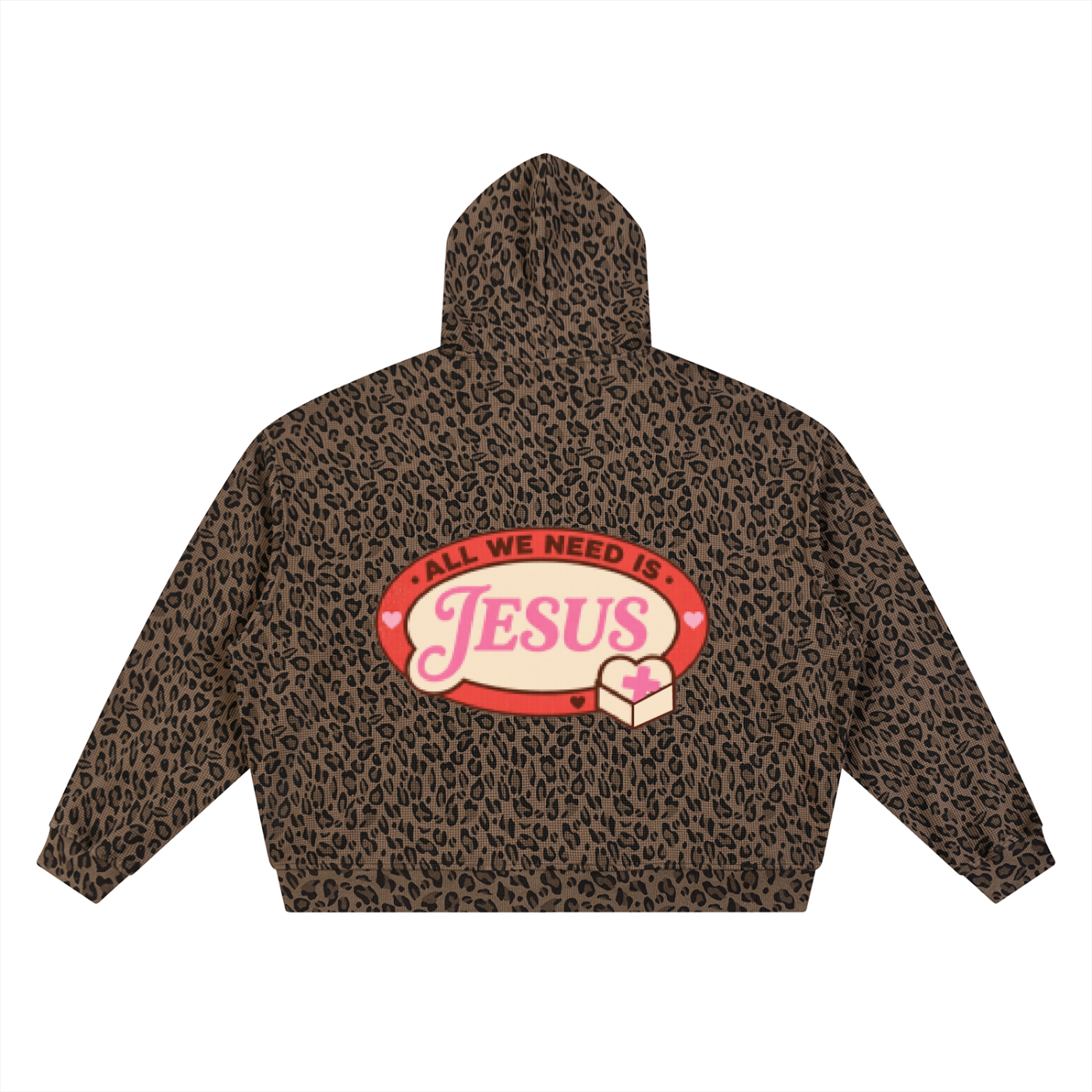 Jesus Love Zip Hoodie