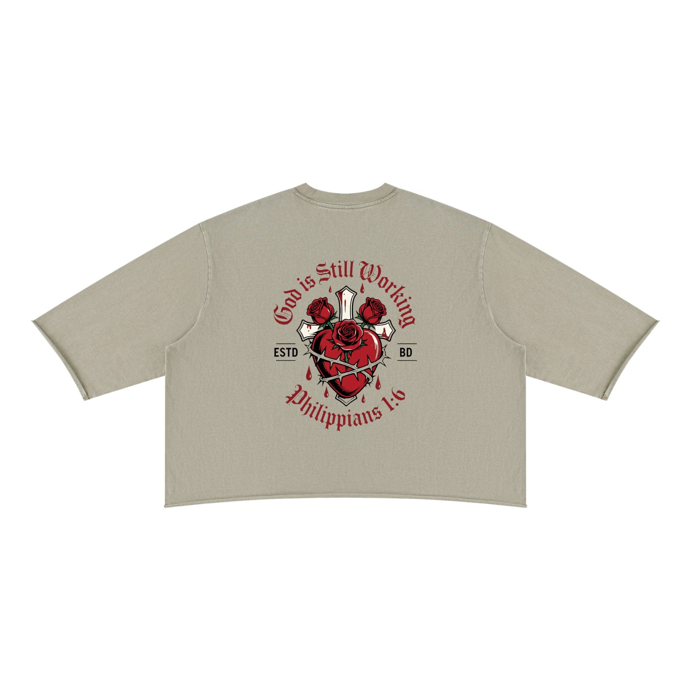 God Is Still Working 3/4 Shirt