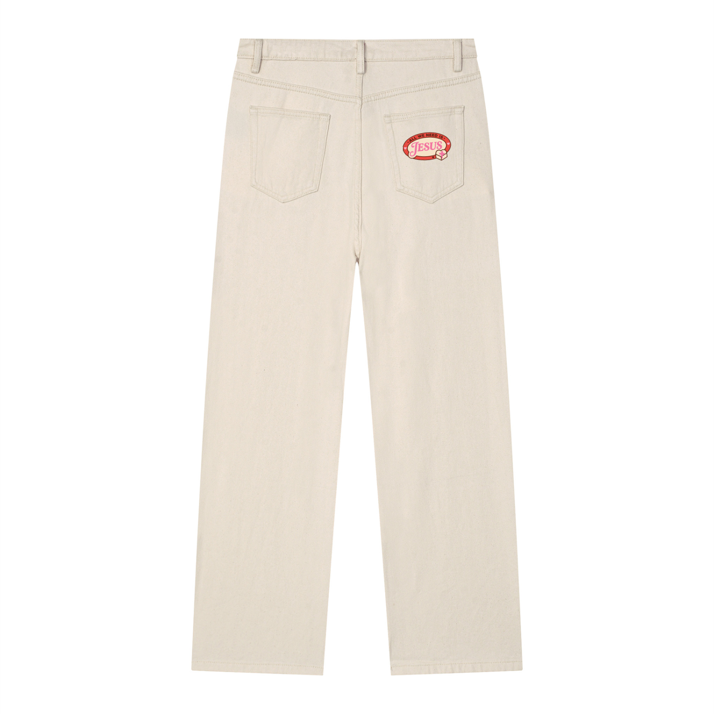 Men’s Vintage Wash Straight Leg Jeans