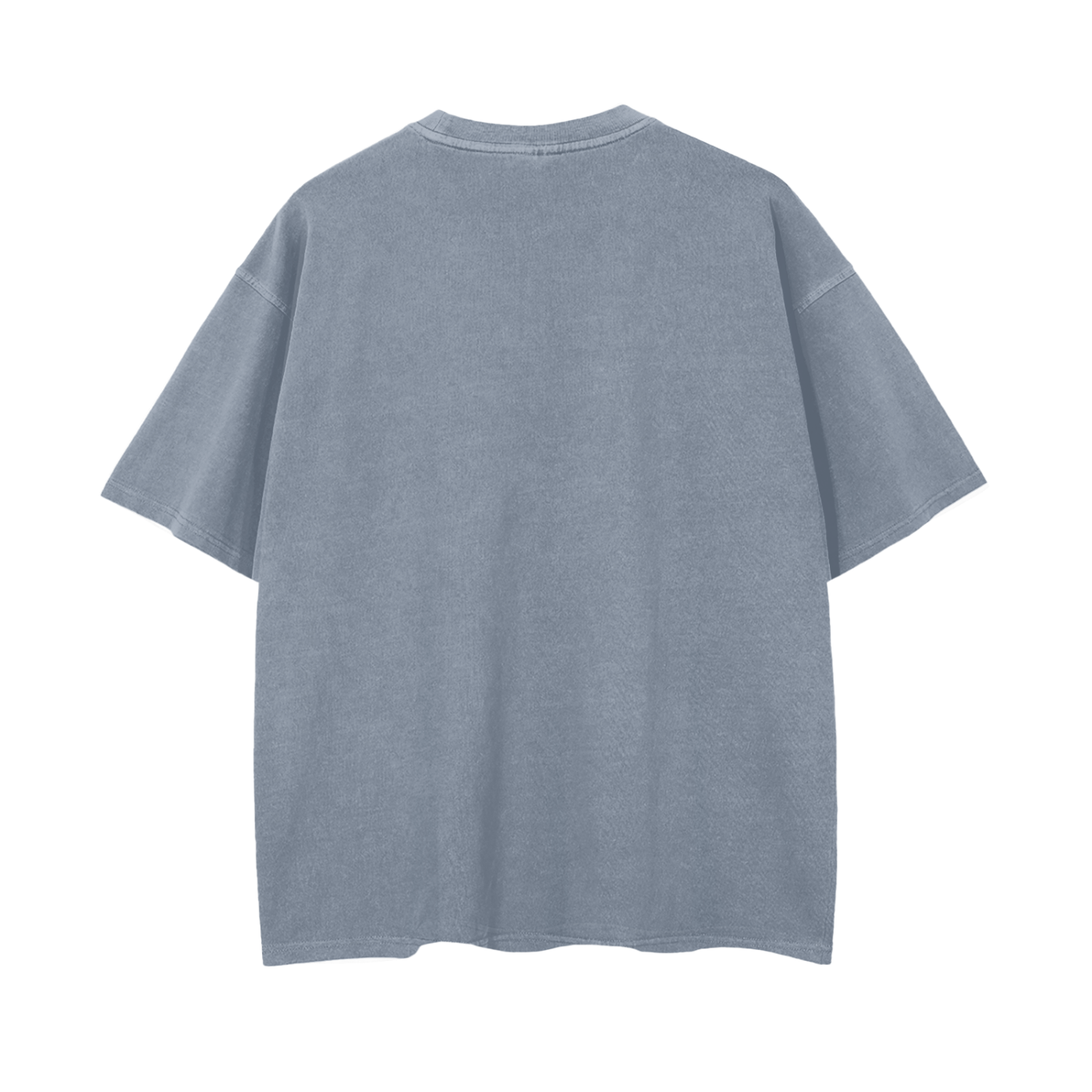 Not Yet Finished Vintage Wash Drop Shoulder T-Shirt - 250 GSM