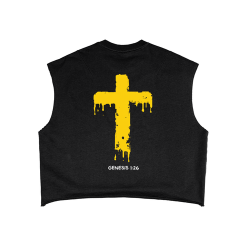 Reflect the Glory French Terry Boxy Tank Top
