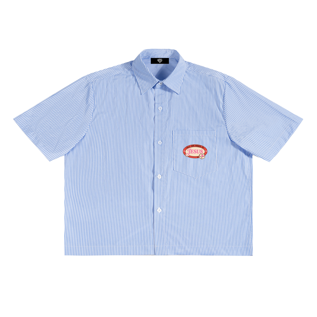 All We Need Is Jesus Love Boxy Shirt