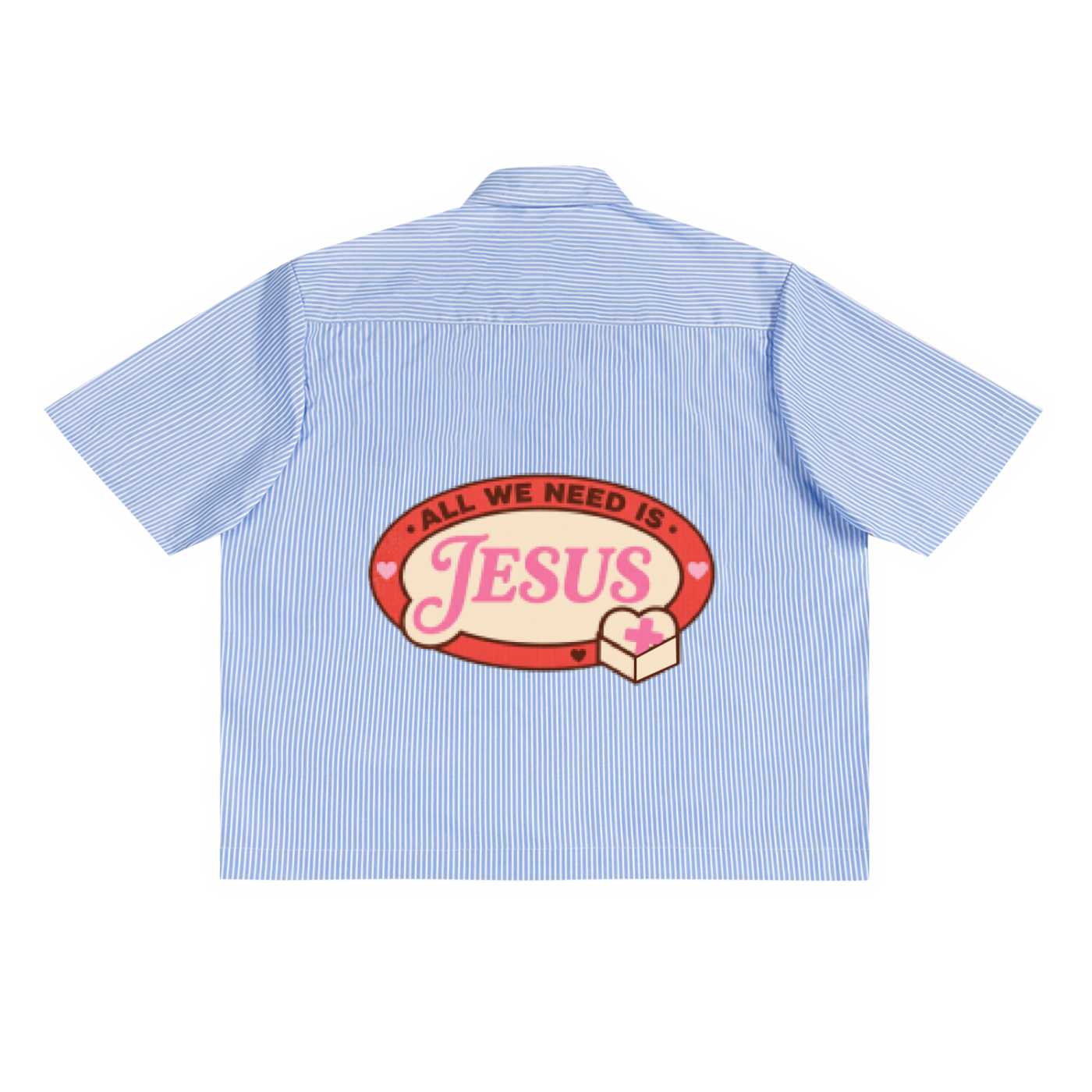 All We Need Is Jesus Love Boxy Shirt