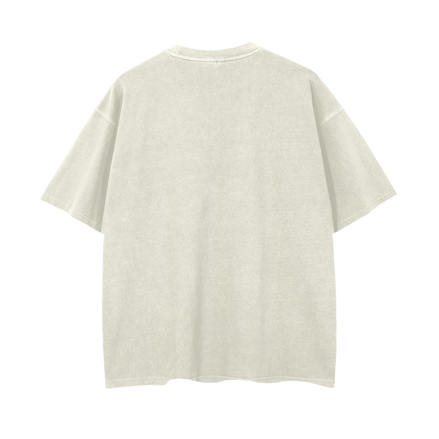 Not Yet Finished Vintage Wash Drop Shoulder T-Shirt - 250 GSM