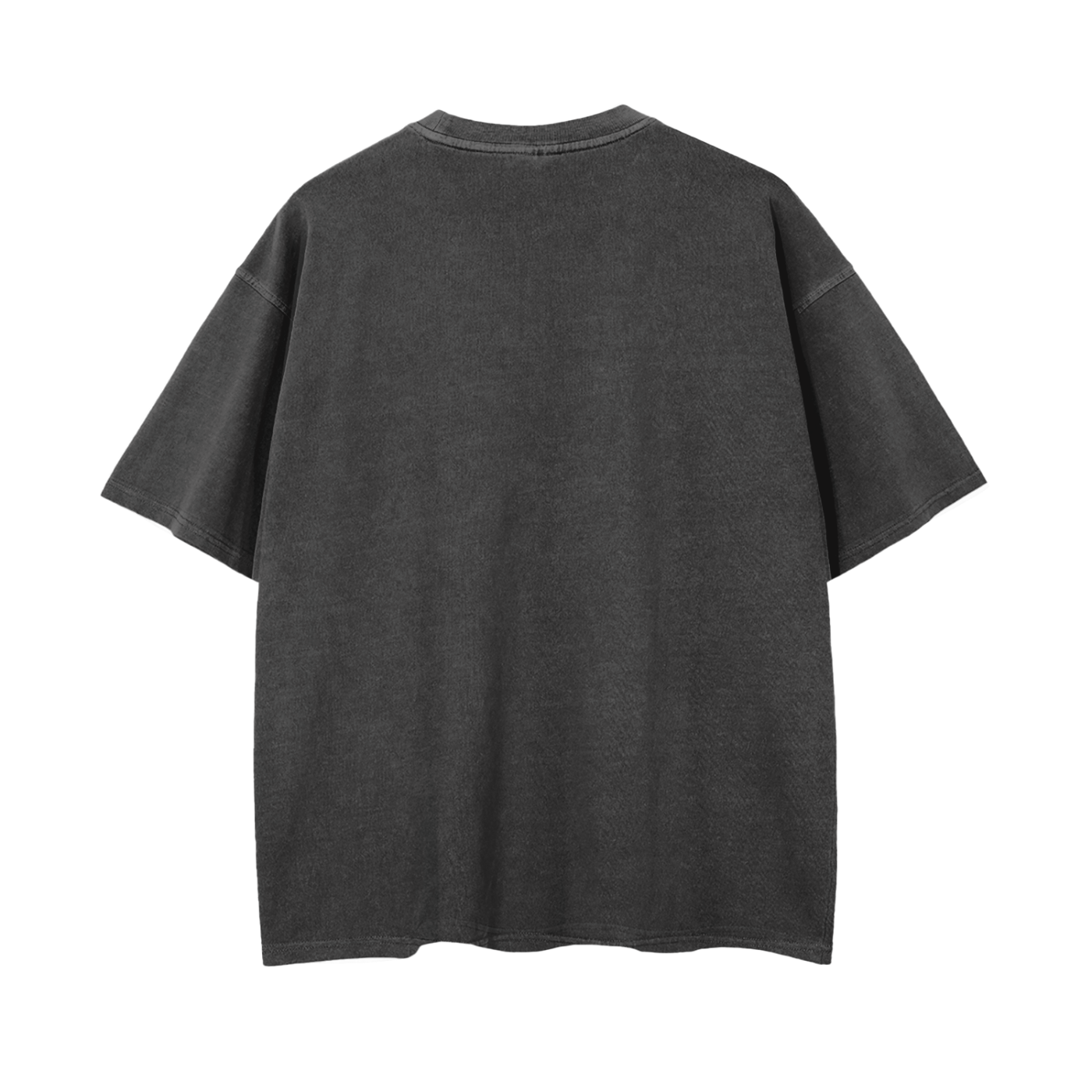 Not Yet Finished Vintage Wash Drop Shoulder T-Shirt - 250 GSM
