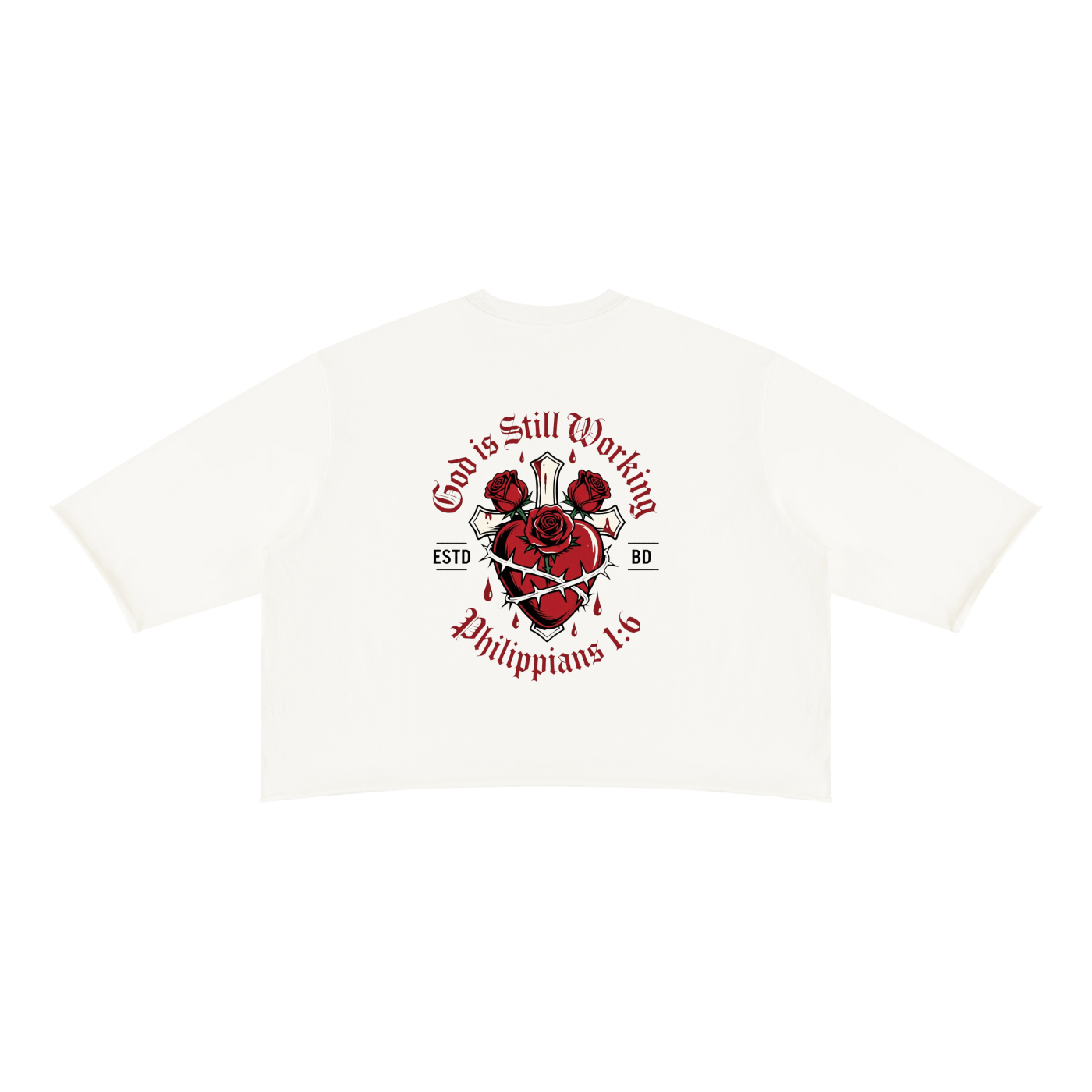 God Is Still Working 3/4 Shirt