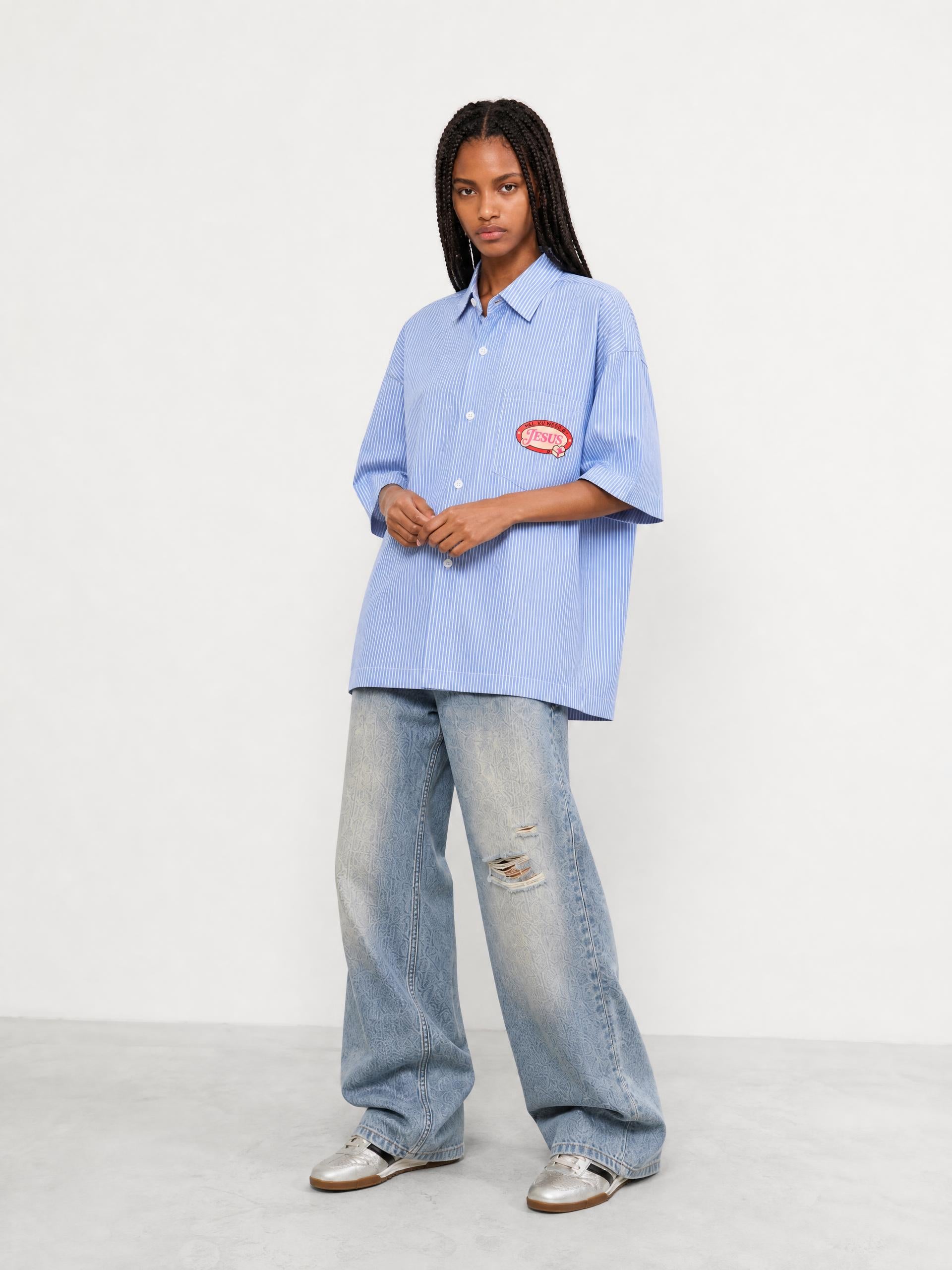All We Need Is Jesus Love Boxy Shirt