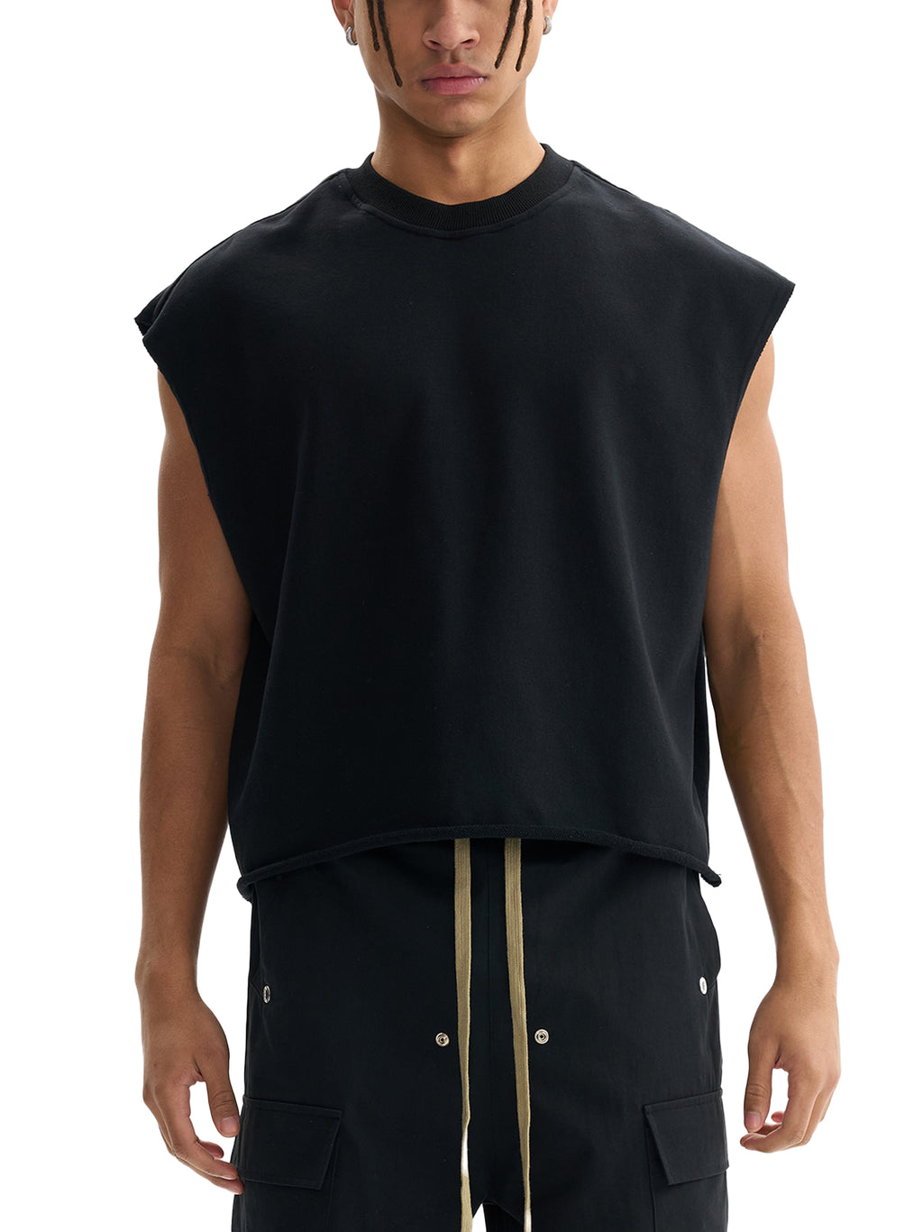 Reflect the Glory French Terry Boxy Tank Top
